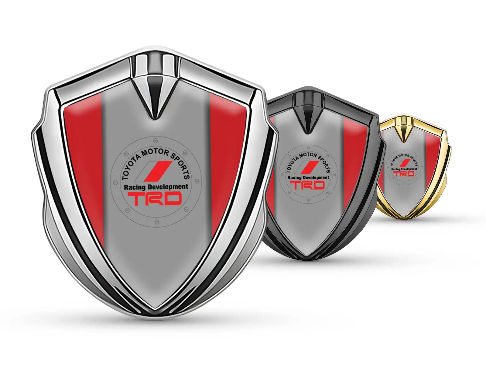 Toyota Luxury Car Badge Minimal Style Universal Fit